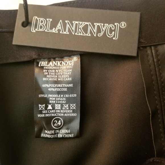 BLANKNYC began leather skirt - Picture 5 of 7